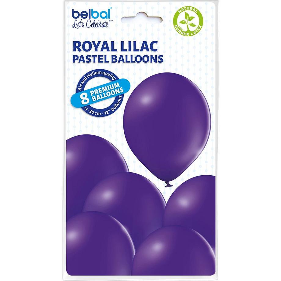 Sombo  8 ballons violets 