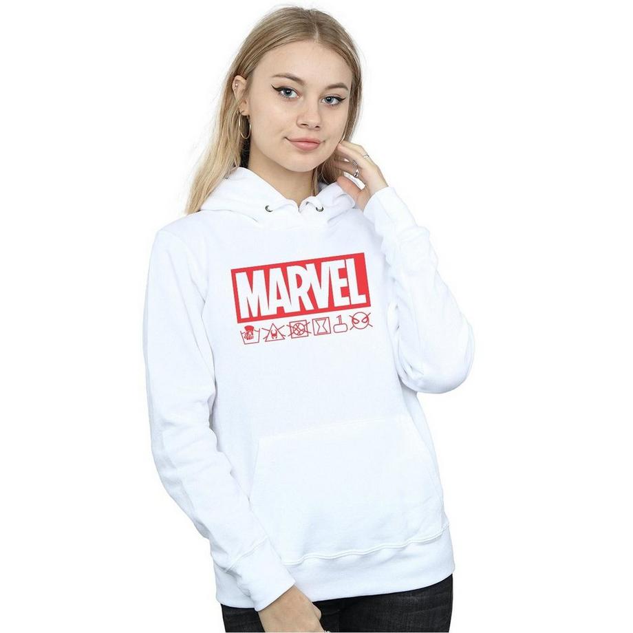 MARVEL Wash Care Kapuzenpullover  