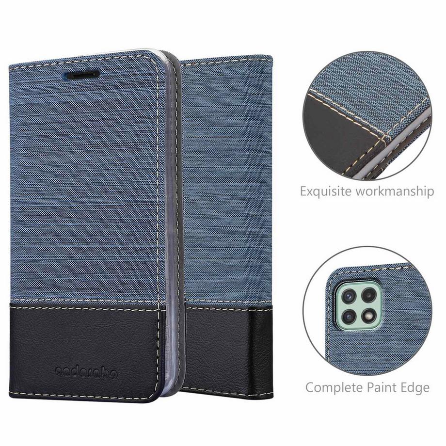 Cadorabo  Hülle für Samsung Galaxy A22 5G Magnetverschluss, Kartenfach 