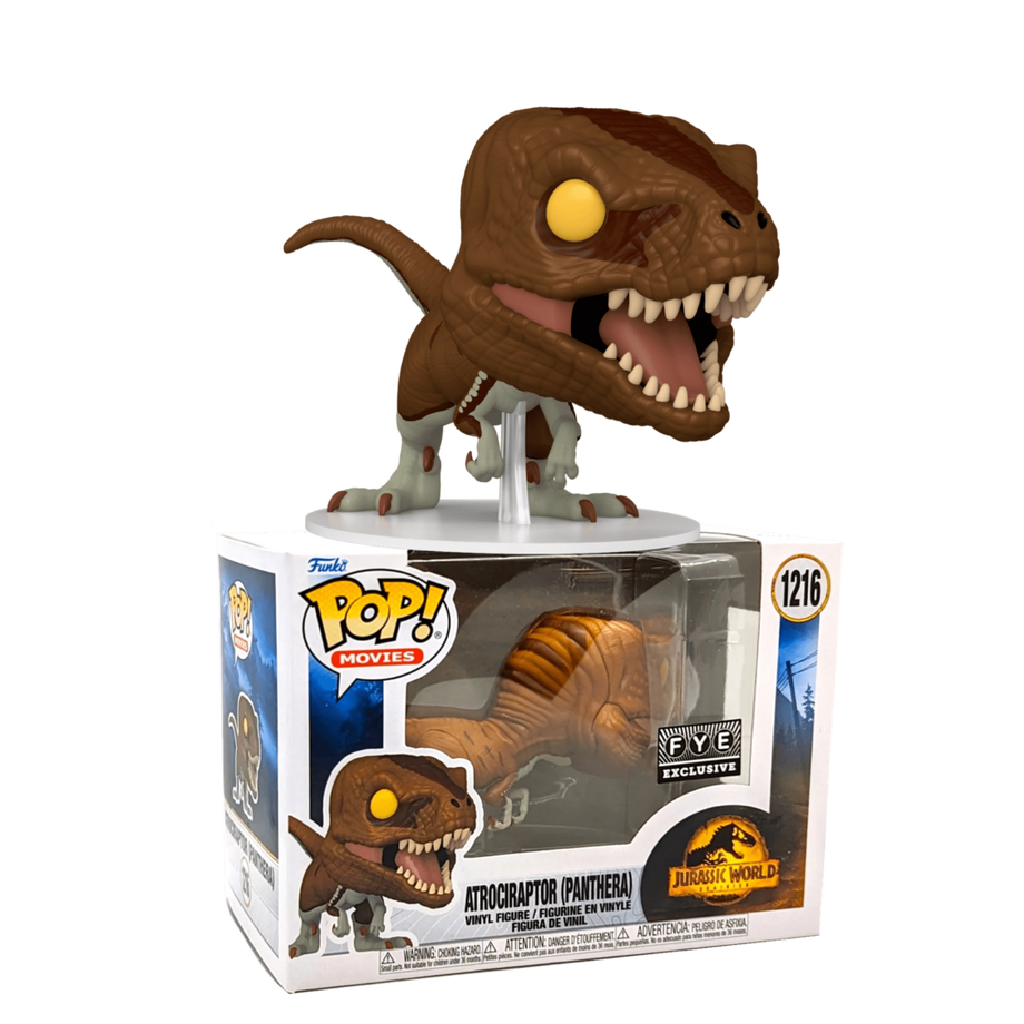 Funko  POP - Movies - Jurassic World - 1216 - Atrociraptor (Panthera) - FYE Exclusive 