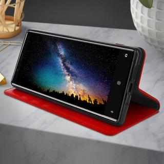 Avizar  Étui Cuir Sony Xperia 5 Rouge 