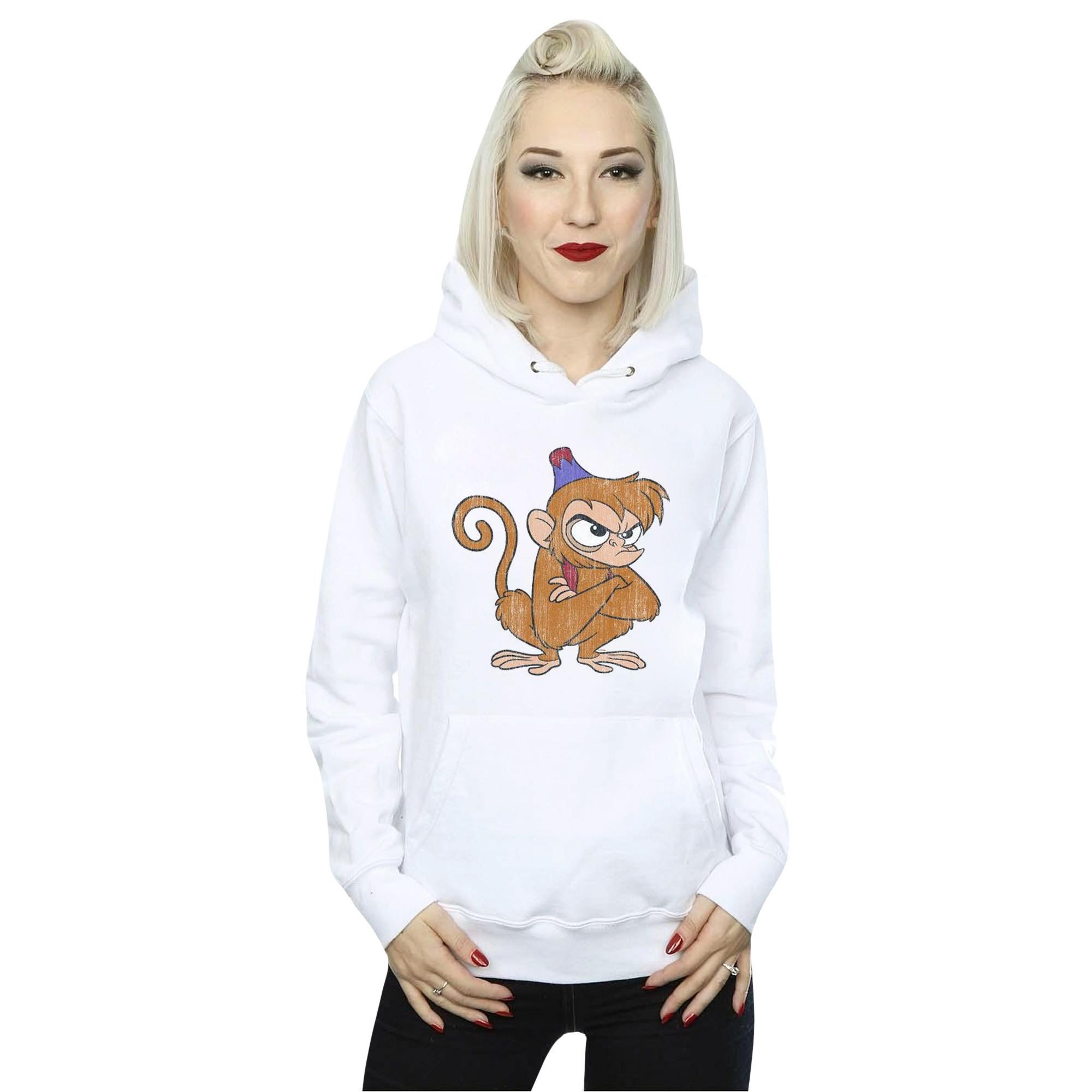 Disney Angry Abu Felpa con Cappuccio Stampata  