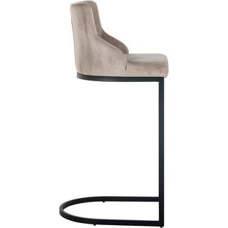 mutoni Chaise de bar Bolton kaki noir 103  