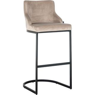 mutoni Chaise de bar Bolton kaki noir 103  