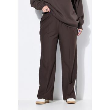 Pantalon, coupe Straight Wide Legs. Bandes fantaisies sur les côtés