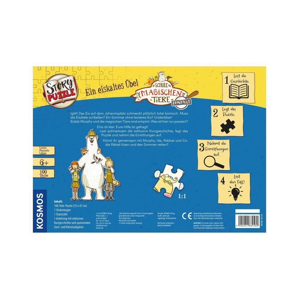 Kosmos  Puzzle Storypuzzle - Schule magischen Tiere (100Teile) 