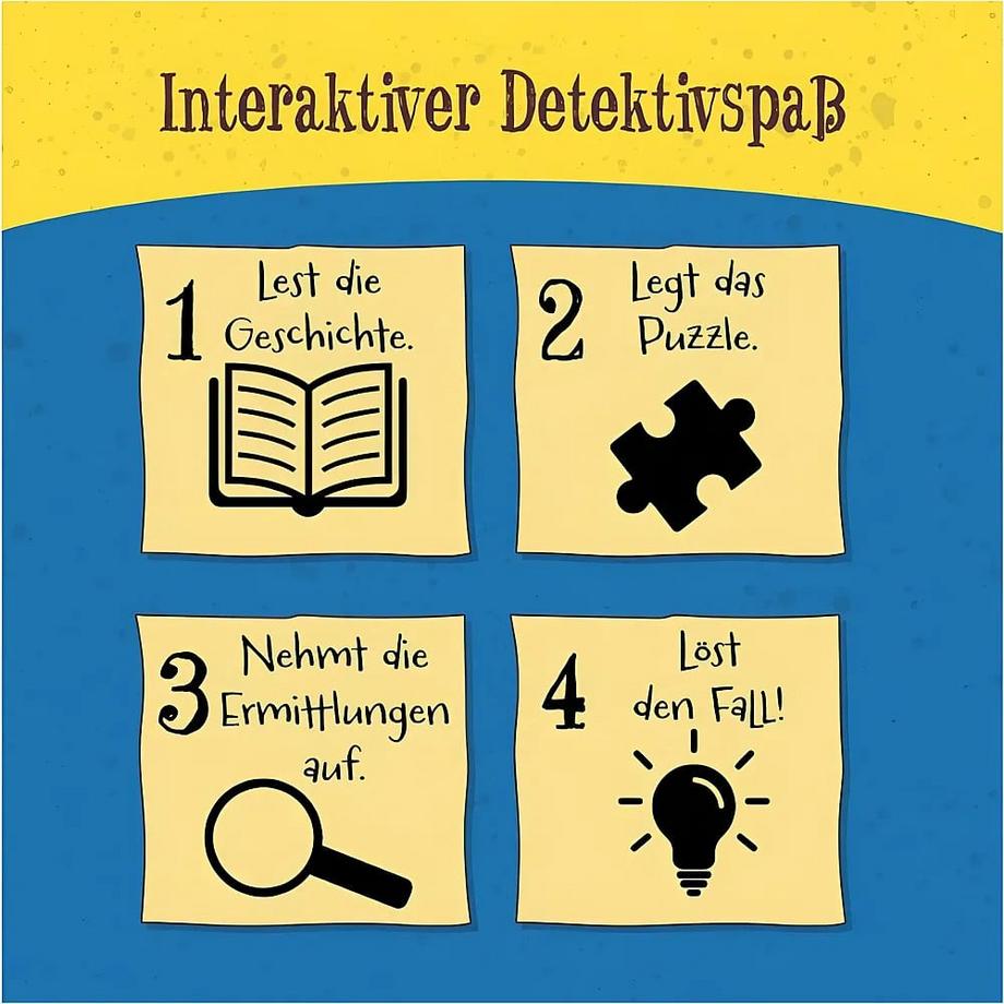 Kosmos  Puzzle Storypuzzle - Schule magischen Tiere (100Teile) 