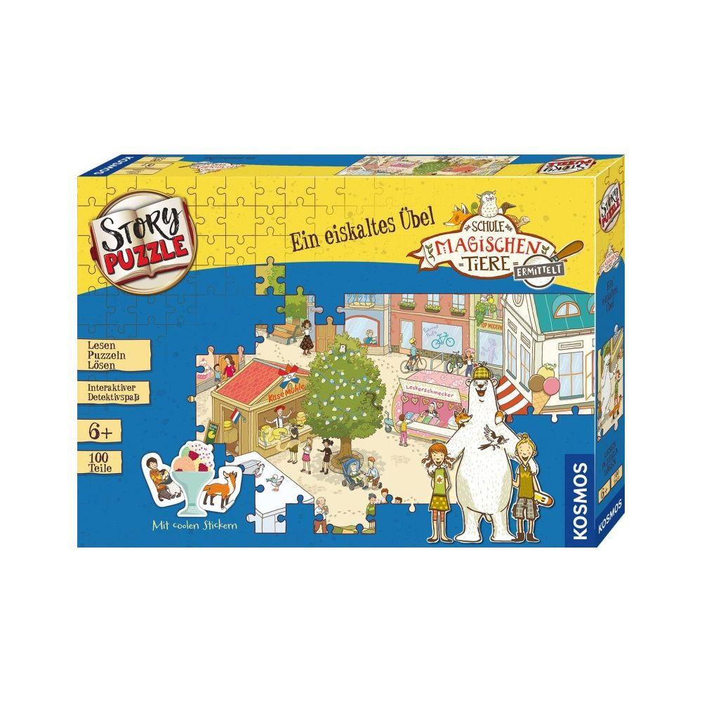 Kosmos  Puzzle Storypuzzle - Schule magischen Tiere (100Teile) 