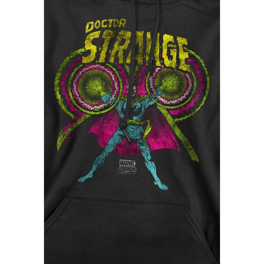 MARVEL Doctor Strange Felpa con Cappuccio Stampa Grafica  