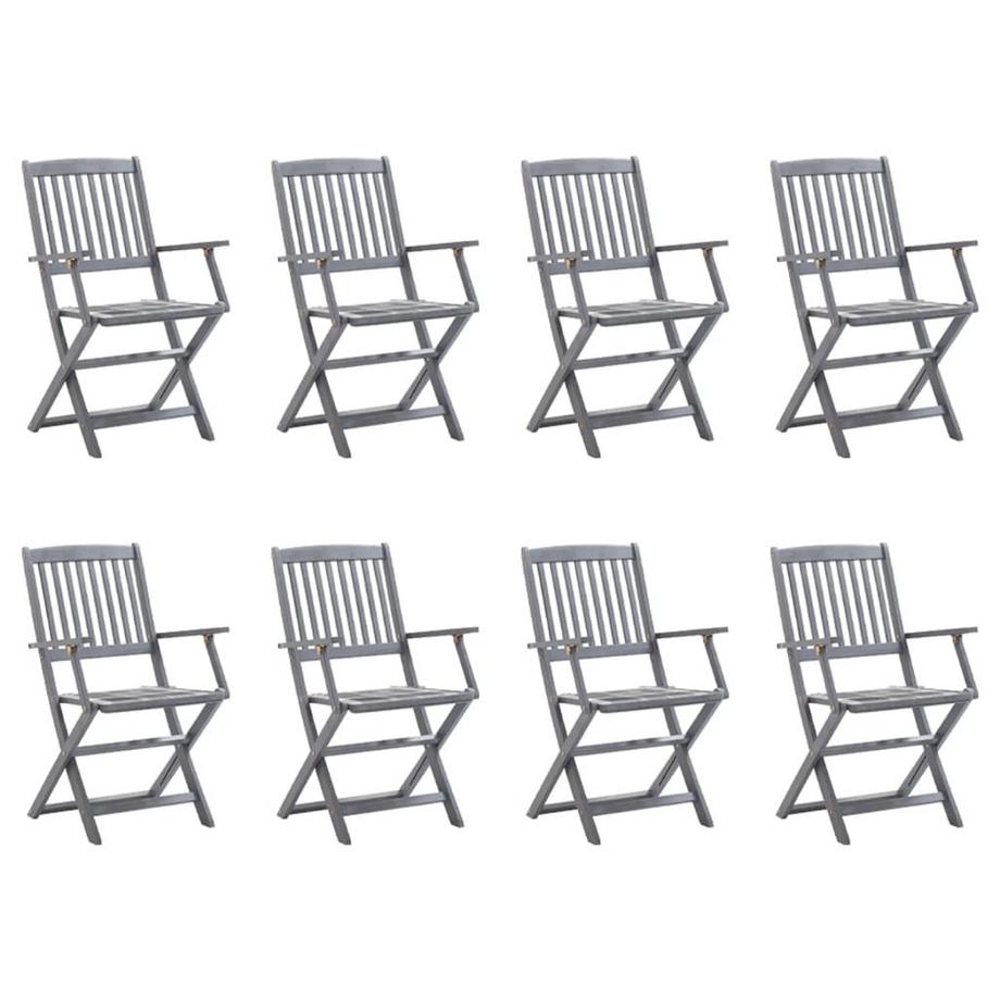 VidaXL Gartenstuhl akazienholz  