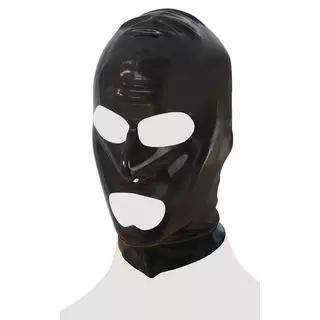 LateX  Latex Maske Schwarz 