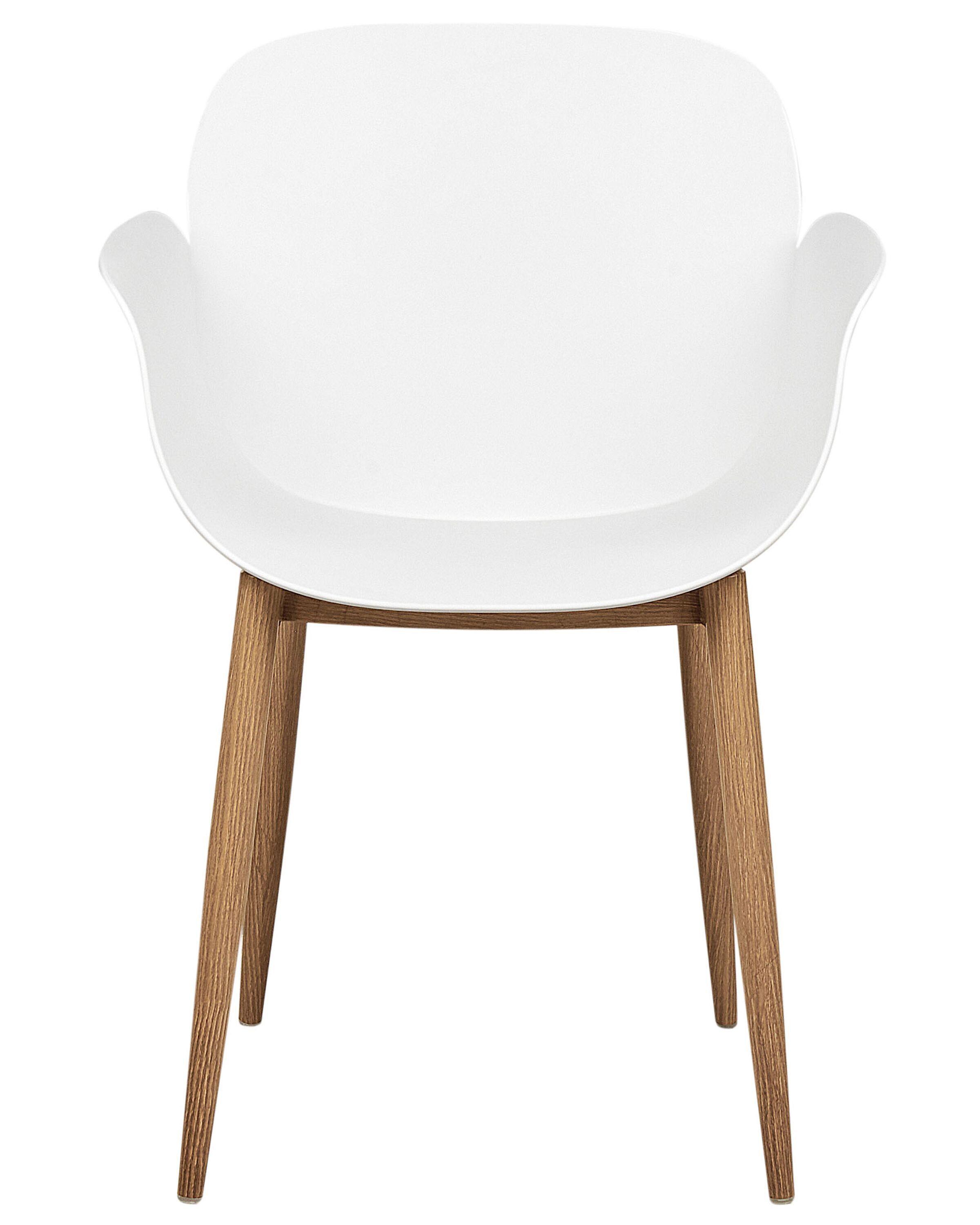 Beliani Set di 2 sedie da pranzo en Materiale sintetico Moderno ABILENE  