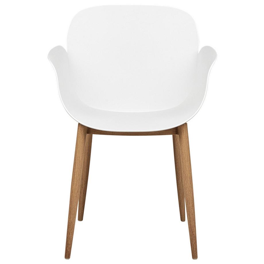 Beliani Set di 2 sedie da pranzo en Materiale sintetico  ABILENE  