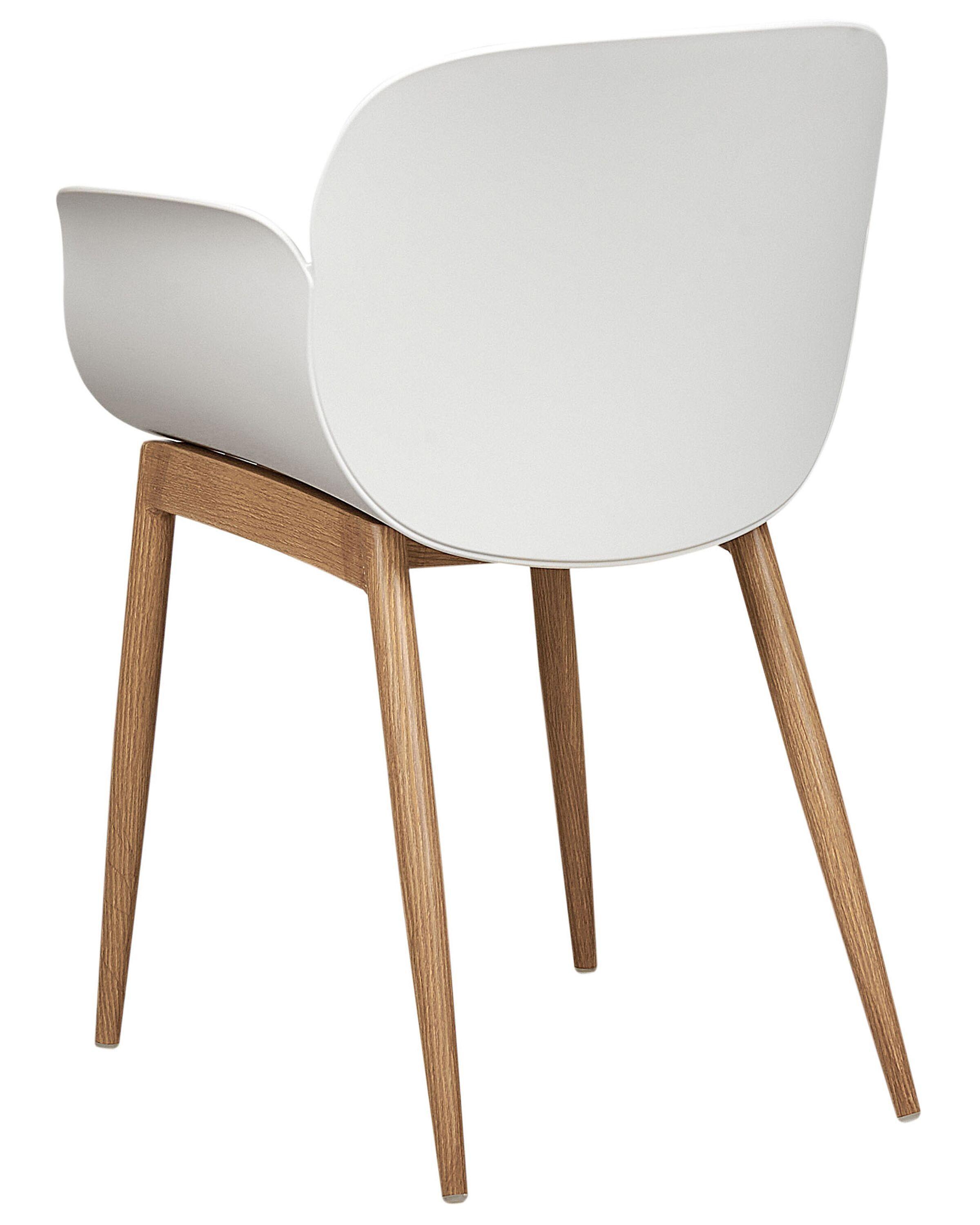 Beliani Set di 2 sedie da pranzo en Materiale sintetico Moderno ABILENE  