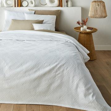 Dessus de lit coton jacquard