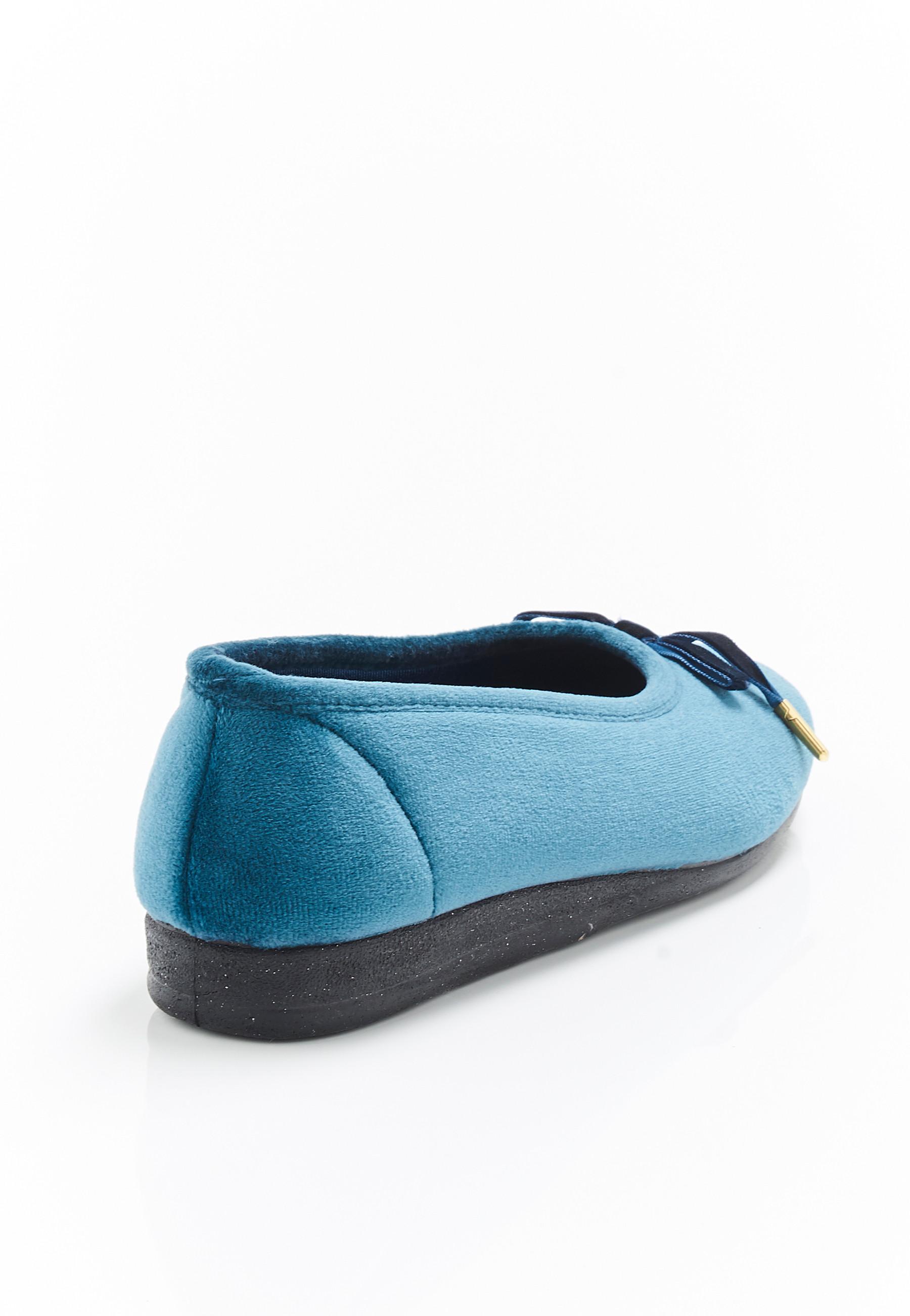 Damart  Ultraflexible Ballerinas in Samt-Optik. 