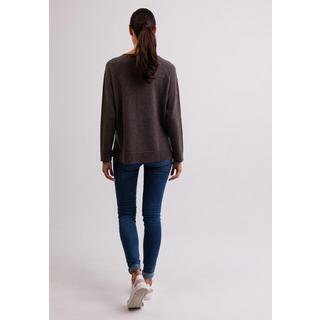 CASH-MERE.CH Pullover mit Seitenschlitzen  