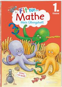 Fit für Mathe 1. Klasse. Mein Übungsheft Gramowski, Kirstin; Wandrey, Guido (Illustrationen) Copertina rigida 