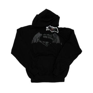 Batman v Superman Logo Print Kapuzenpullover