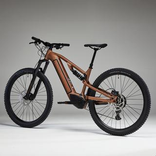 ROCKRIDER  VTT électrique tout suspendu 29 pouces cadre aluminium 