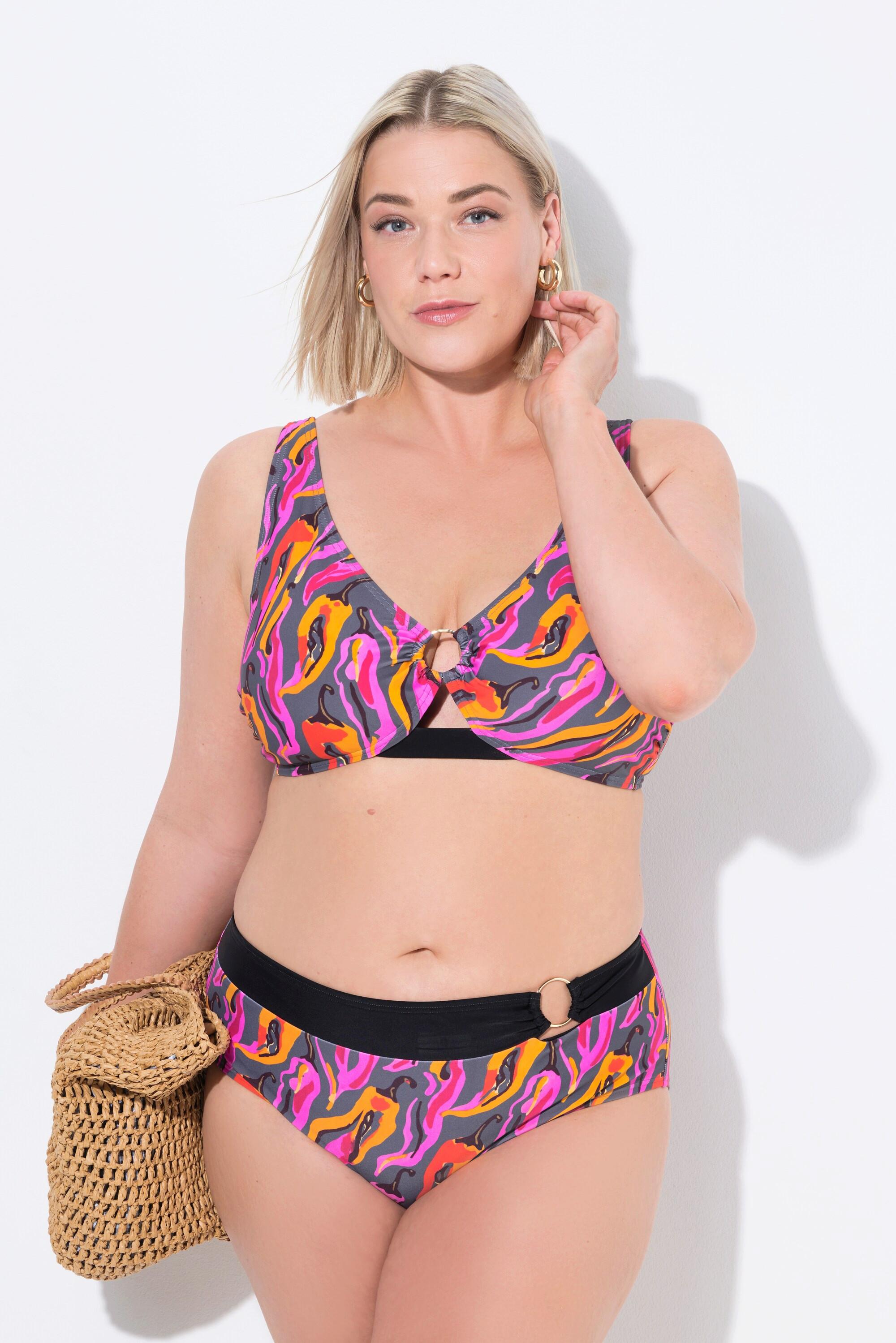 Ulla Popken Bikini Chilis Coppe Morbide Anello Decorativo  