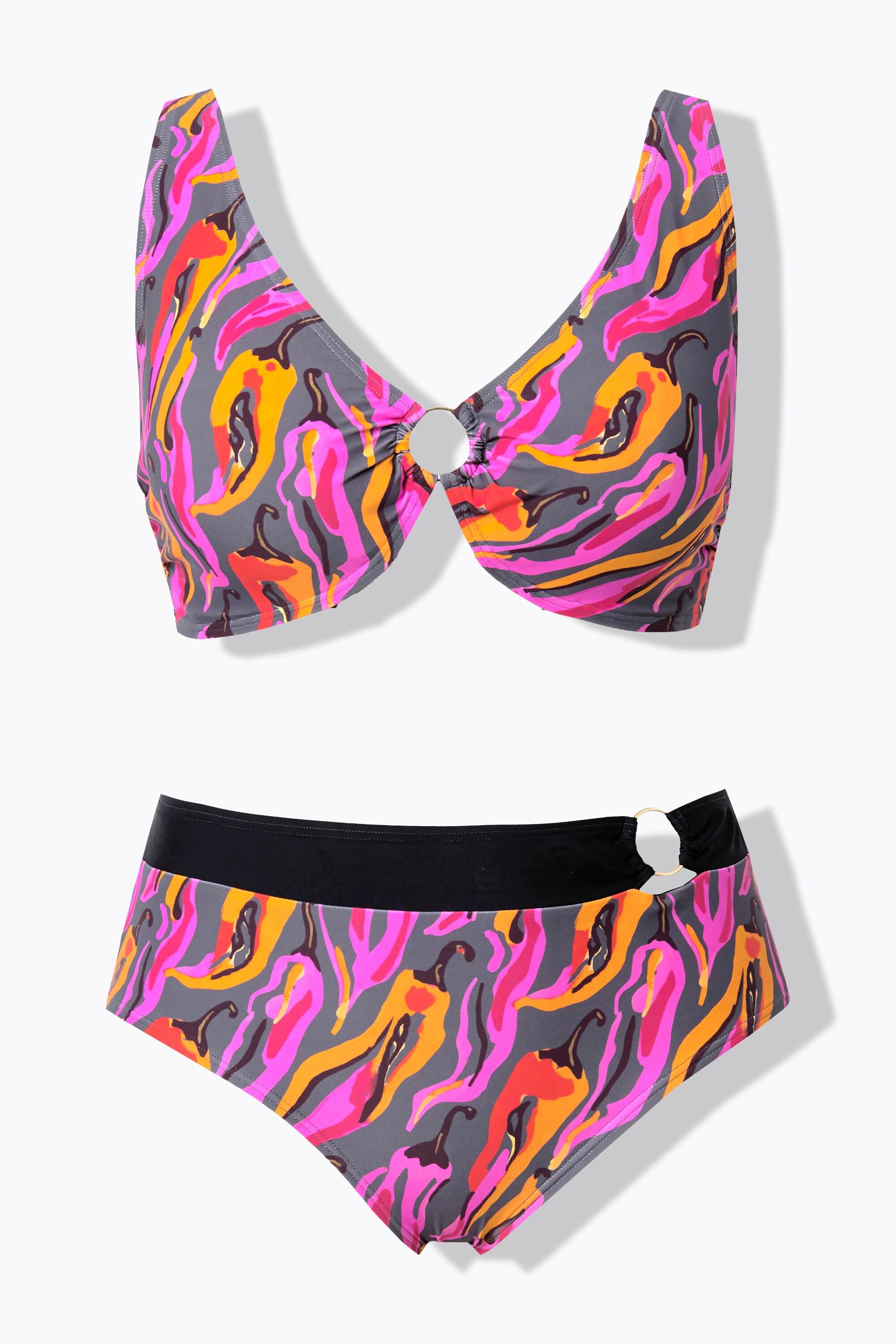 Ulla Popken Bikini Chilis Coppe Morbide Anello Decorativo  