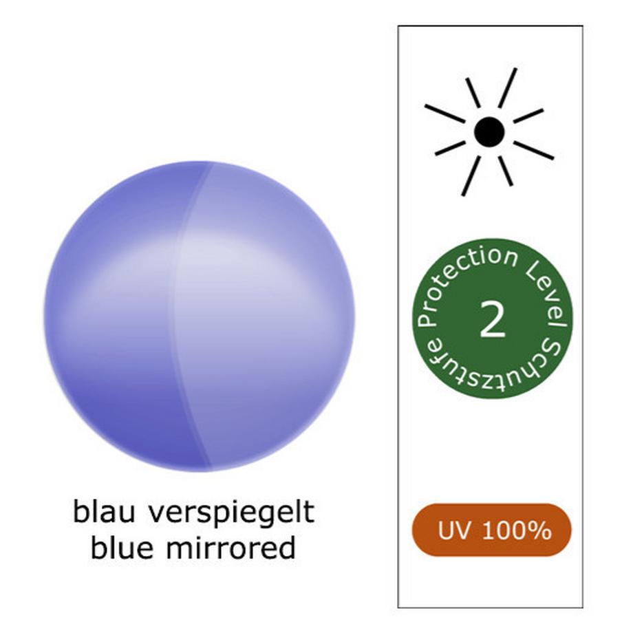 adidas AD05 L Verre de Rechange Blue Mirror  