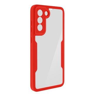 Avizar  Cover 360° Samsung Galaxy S21 Plus rosso 