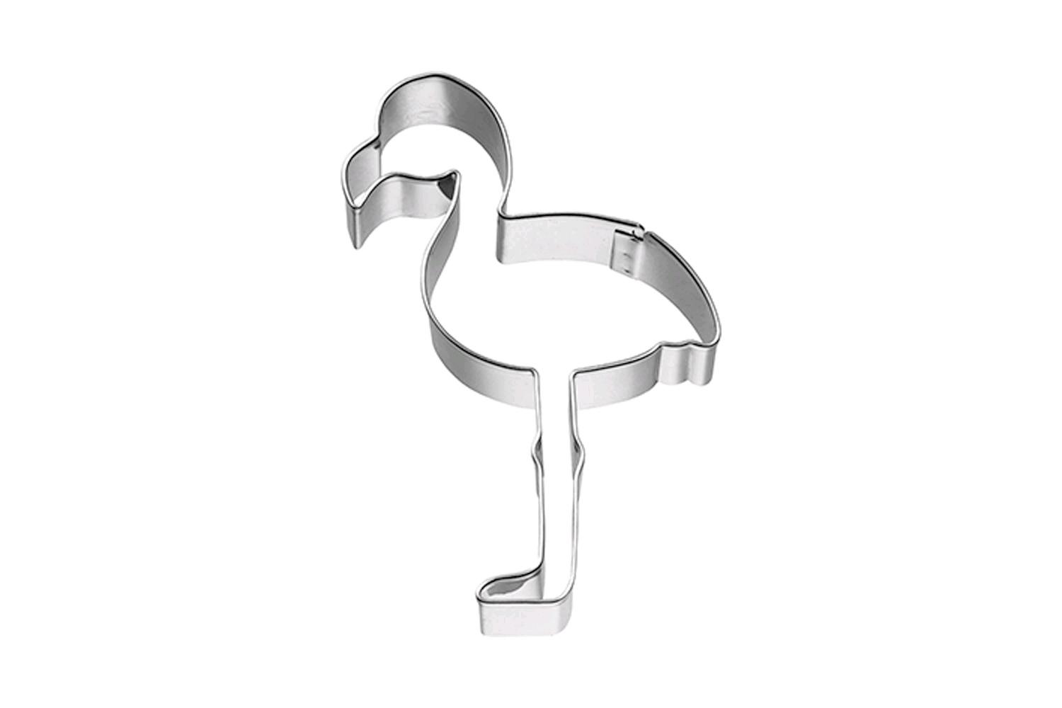 BIRKMANN  B198593 - Ausstechform “Flamingo” Edelstahl 9 cm 