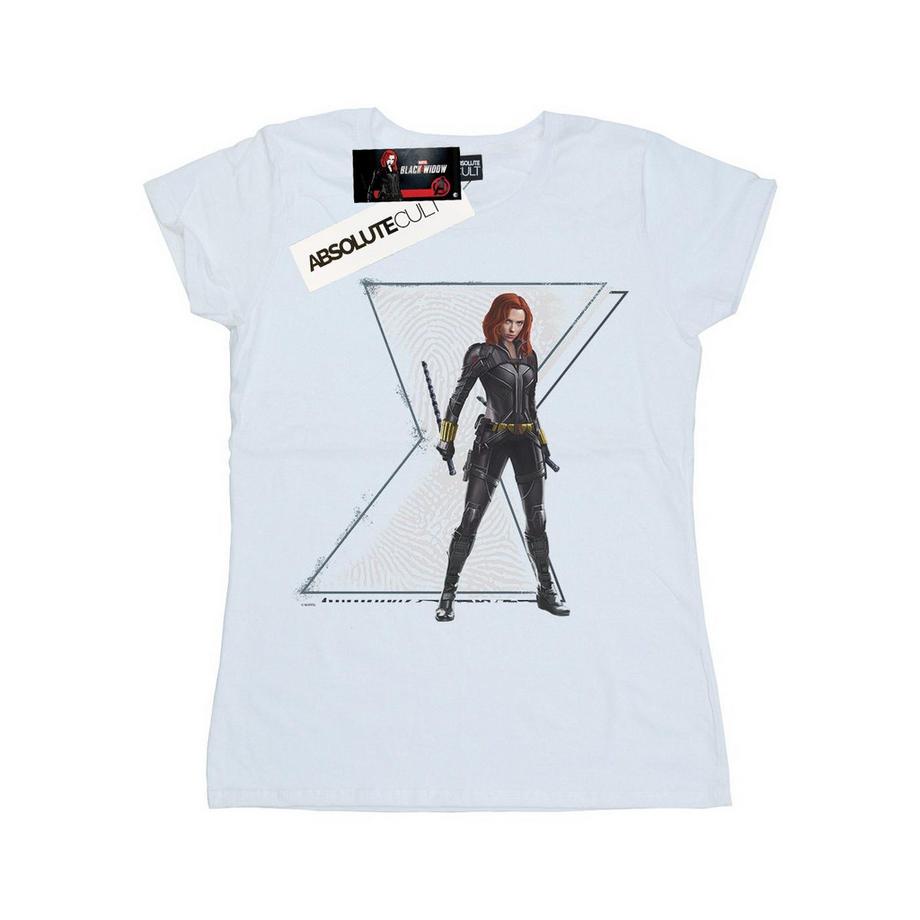 MARVEL Black Widow T-Shirt Grafica  