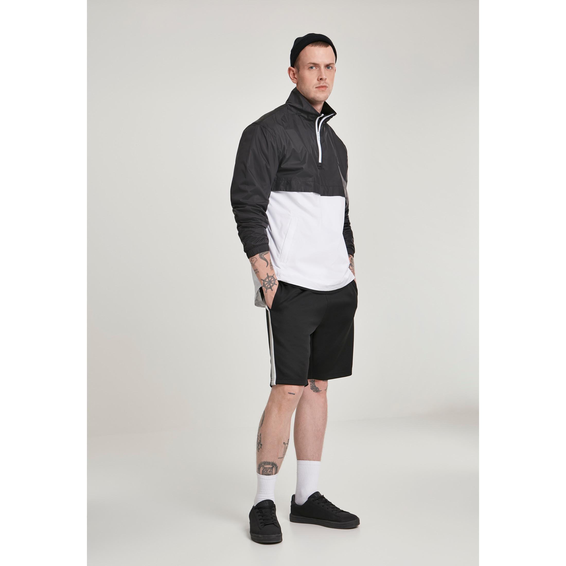 URBAN CLASSICS Stehaufmännchen Half Zip Jacke  