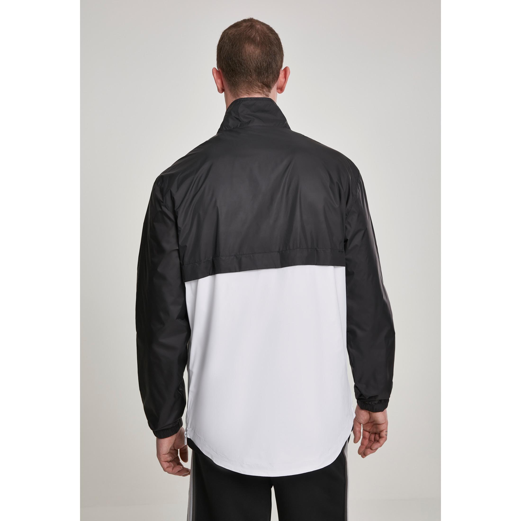 URBAN CLASSICS Stehaufmännchen Half Zip Jacke  