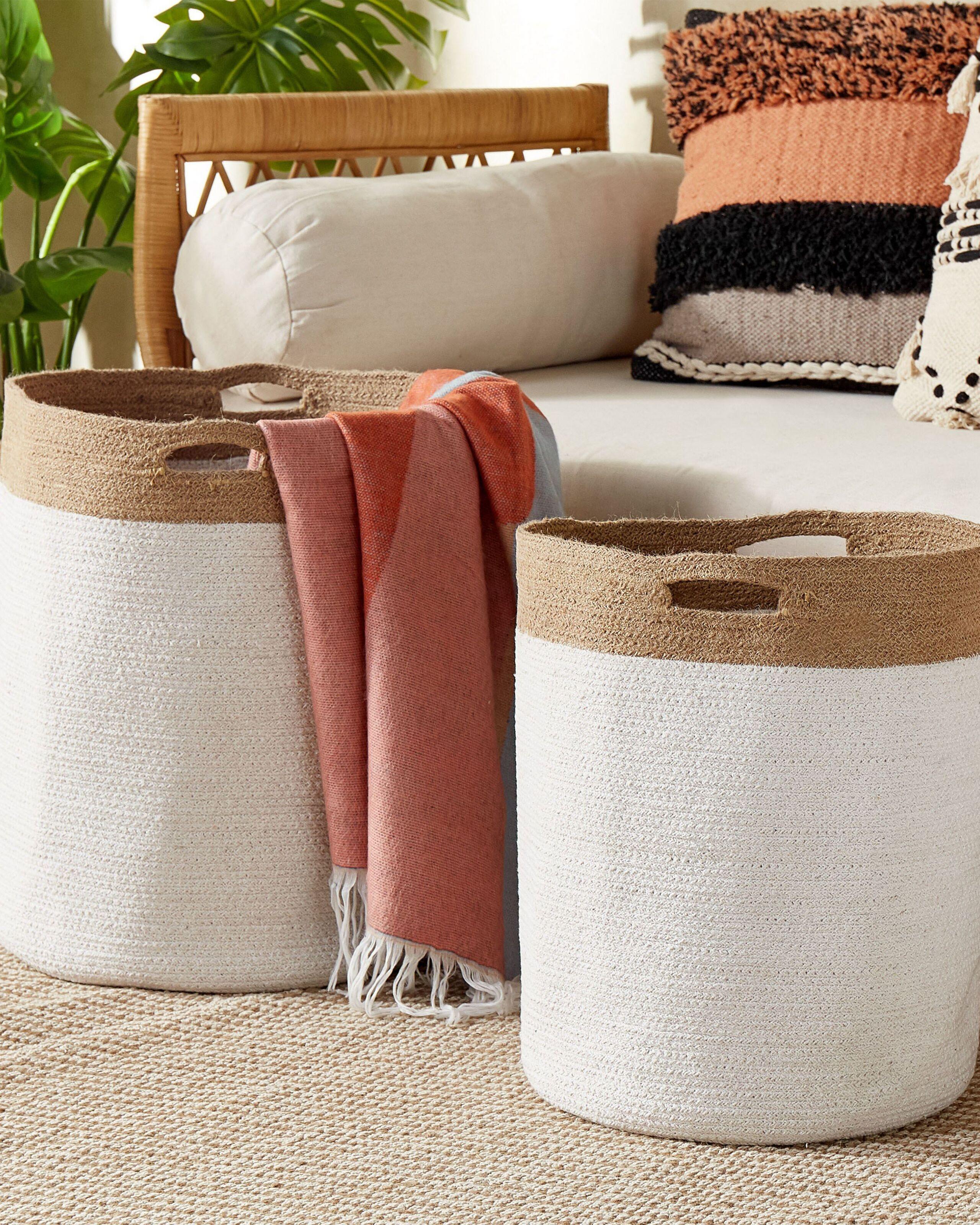 Beliani Korb en Coton Boho KARDH  