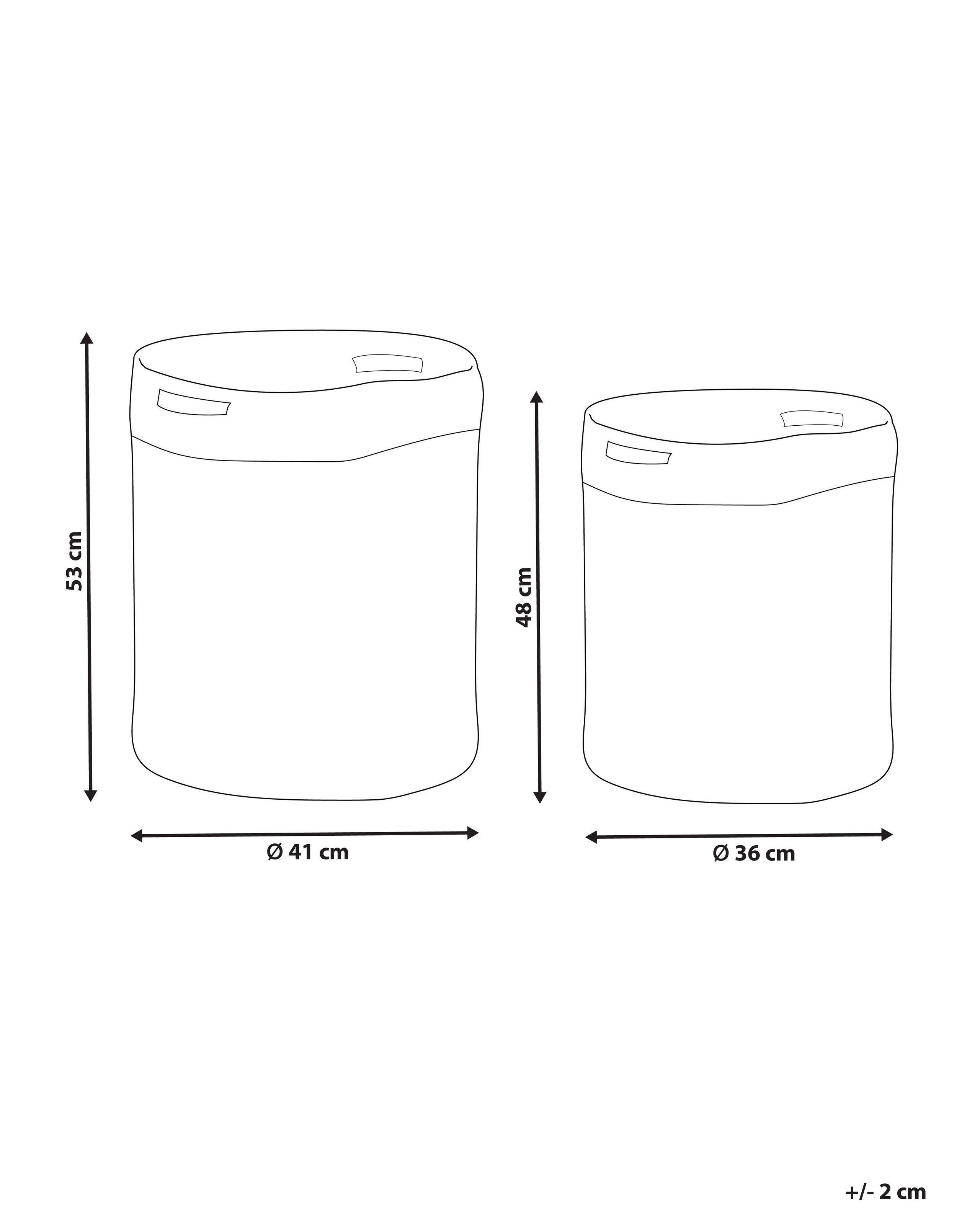 Beliani Korb en Coton Boho KARDH  