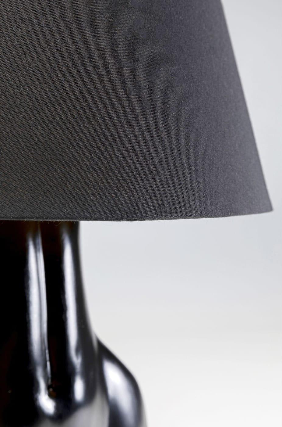 KARE Design Lampada da tavolo Donna nera  