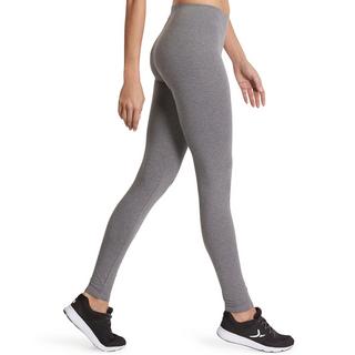 DOMYOS  Leggings donna slim fit cotone 