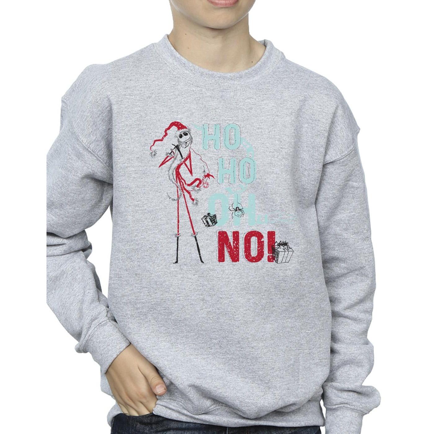 Disney  The Nightmare Before Christmas Ho Ho No Sweatshirt 