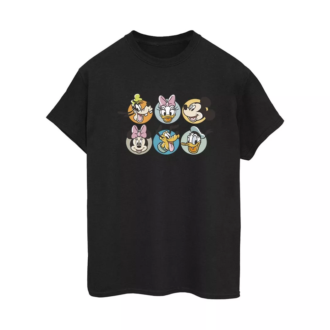 Disney - Mickey Mouse and Friends TShirt, für Damen, Schwarz, Größe XL