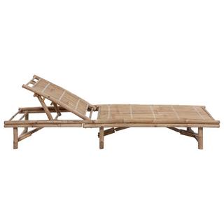 VidaXL Chaise longue bois d'acacia  