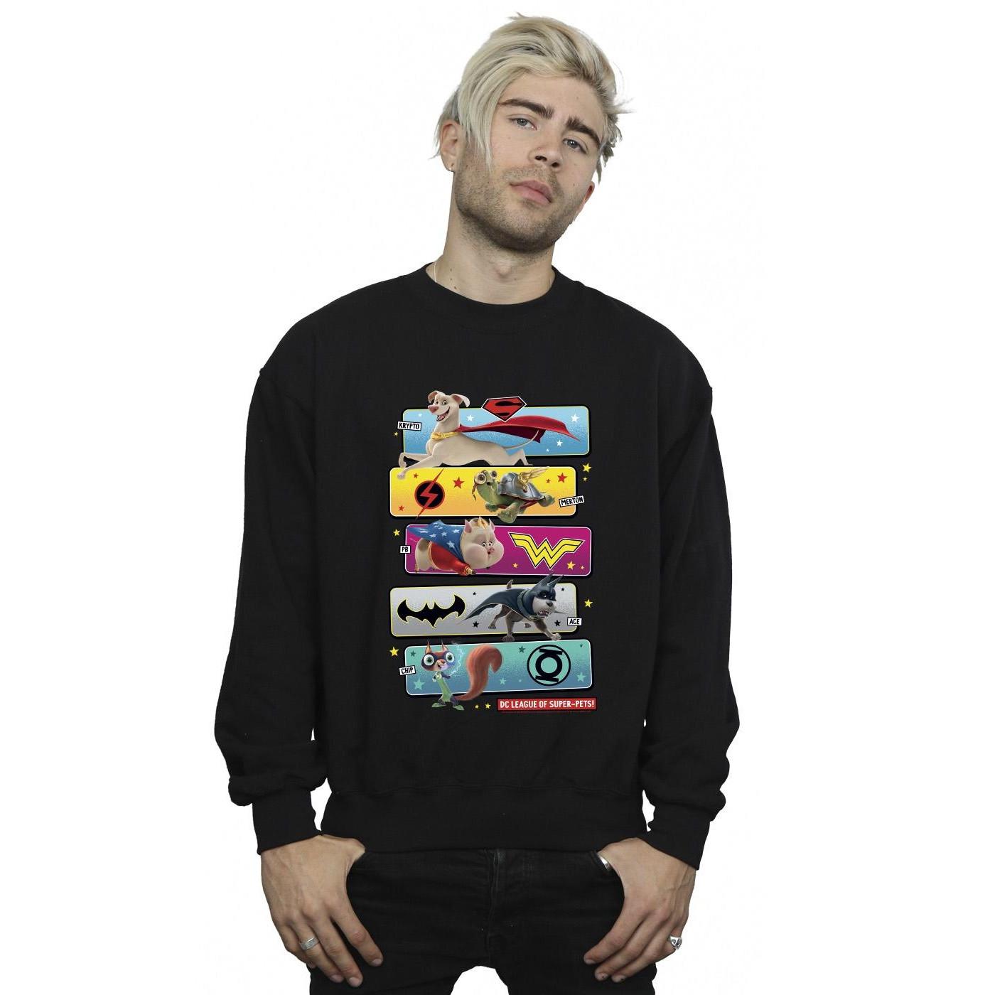 DC COMICS  DC League Of SuperPets Sweatshirt 