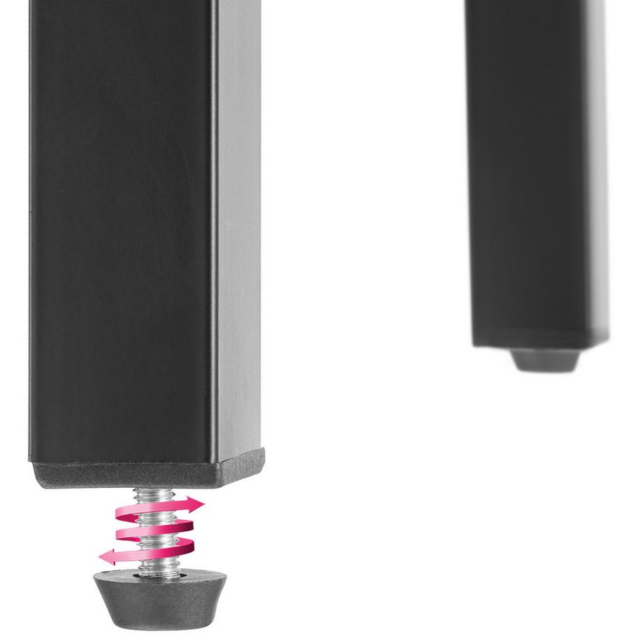 Tectake Sitzgruppe Bolton 3-teilig Esstisch mit 2 Sitzbänken  