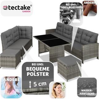 Tectake Rattan Lounge Barletta  