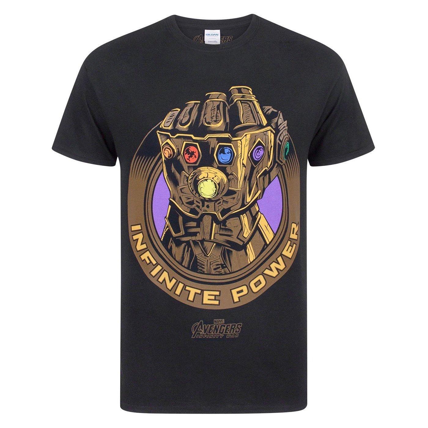 MARVEL  Avengers Infinity War TShirt mit Thanos Infinity Handschuh 