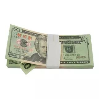 Gameloot Faux argent - 20 dollars américains (100 billets