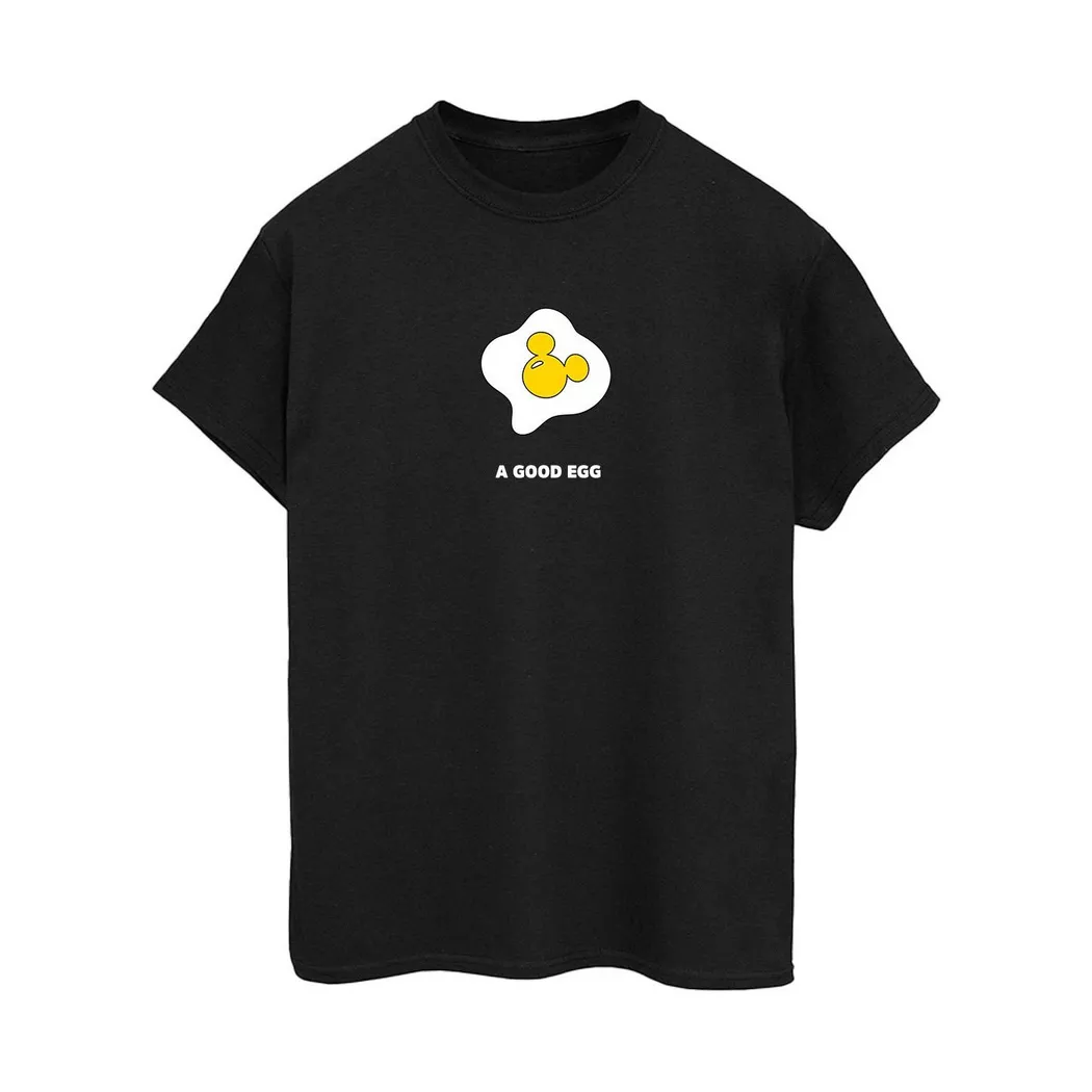 Disney - A Good Egg TShirt, für Damen, Schwarz, Größe XL