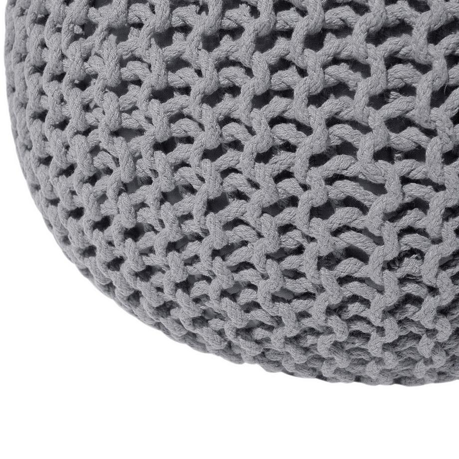 Beliani Pouf en Coton  CONRAD  