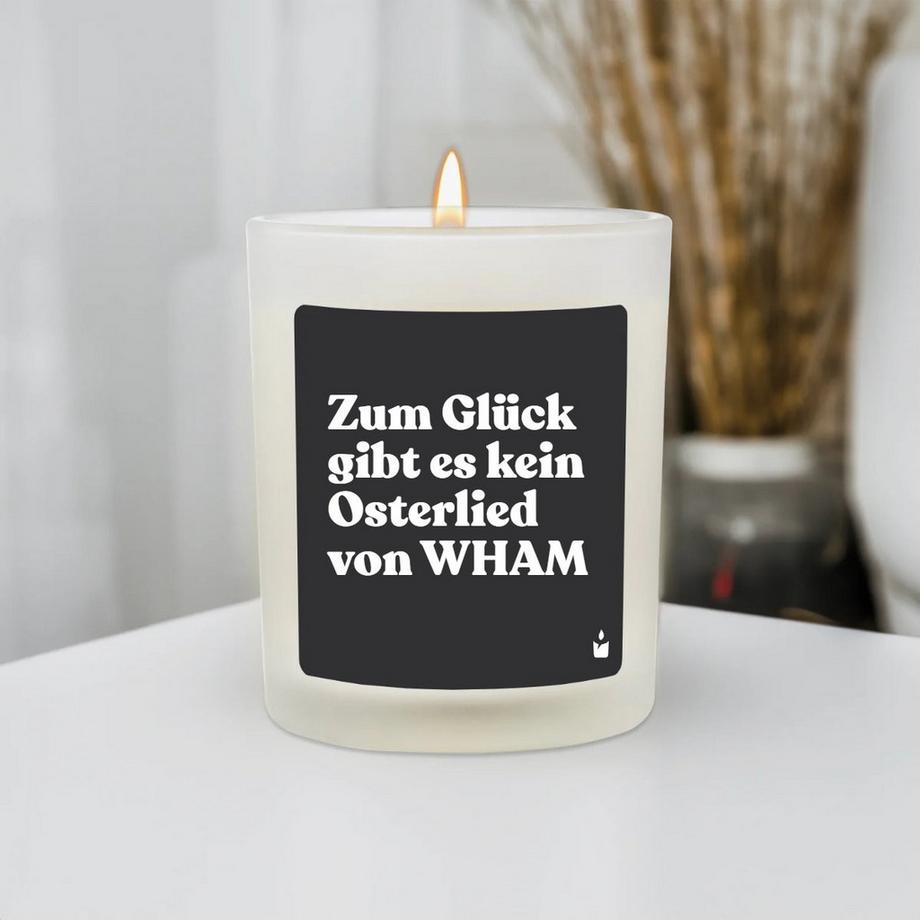 CandleHand Duftkerze Flowery Zum Glück gibt es kein Osterlied von WHAM  