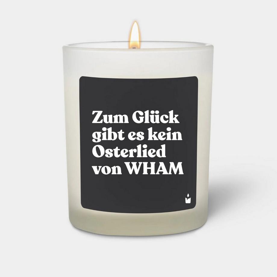 CandleHand Duftkerze Flowery Zum Glück gibt es kein Osterlied von WHAM  
