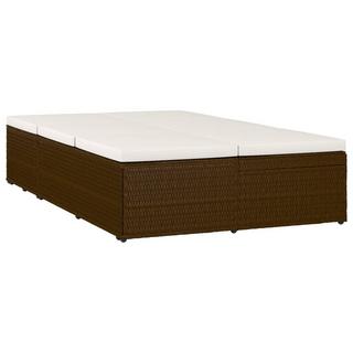 VidaXL Sonnenbett poly-rattan  