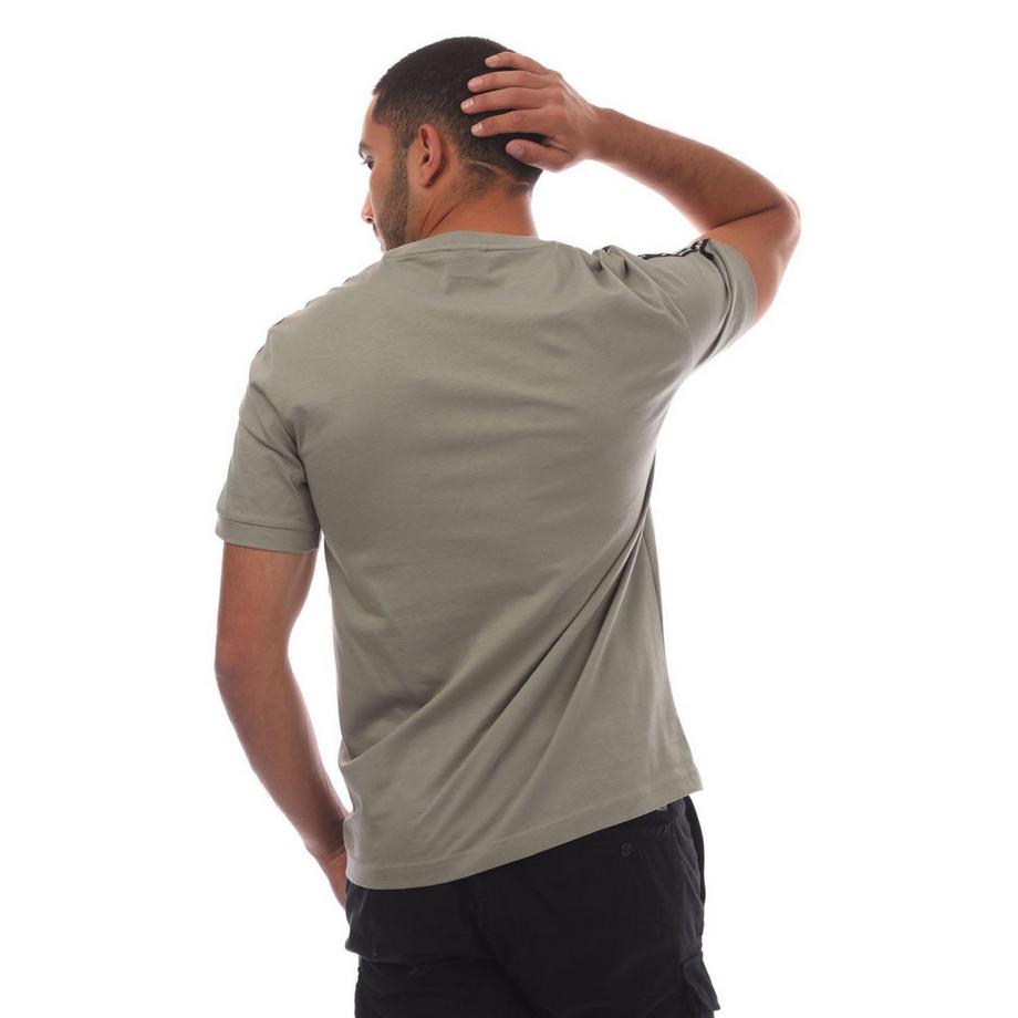 EMPORIO ARMANI T-Shirt Verclé avec Bande Logo  